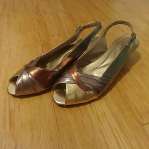 Vintage Metallic Hush Puppies